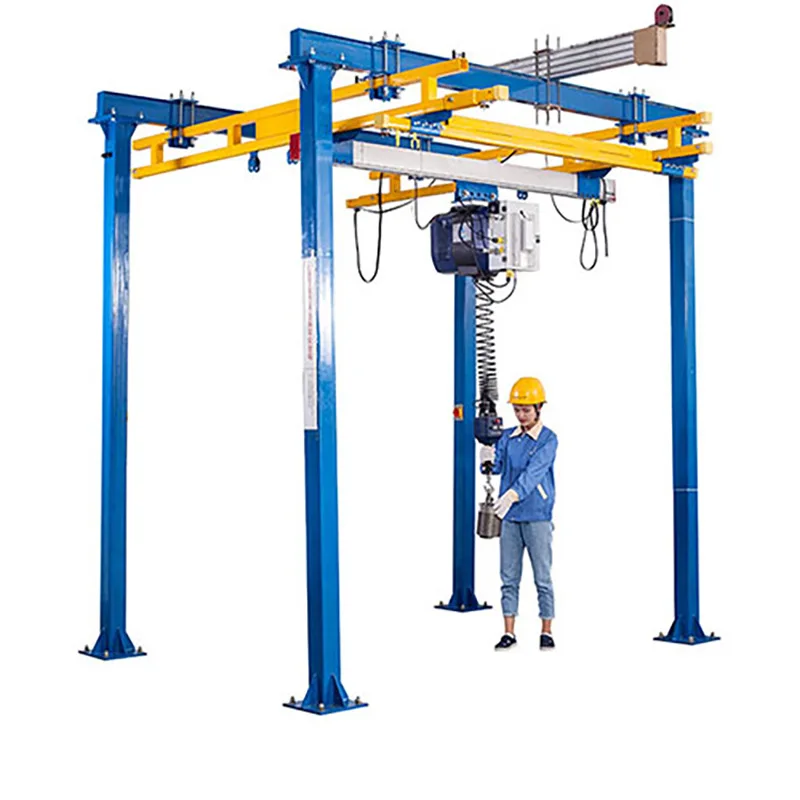 FOB Girder Suspension Crane With Chain Hoist And Tool Trolley For Welding Manipulator Or Pneumatic Balancer Mounting Customize