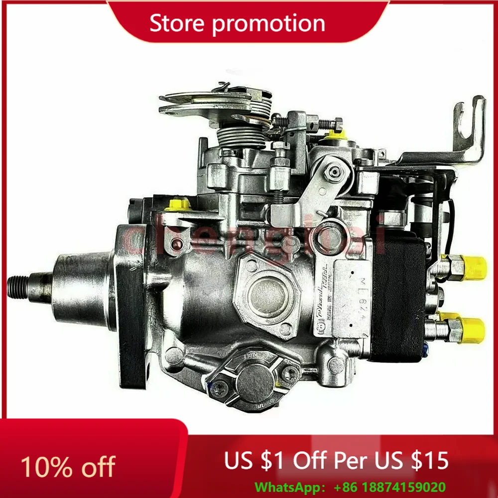 

Diesel High Pressure Fuel Injection Pump 104640-4733 for NISSAN FORKLIFT SD25 1046404733 FLYERSAUTO VE4 10F1200RNP371