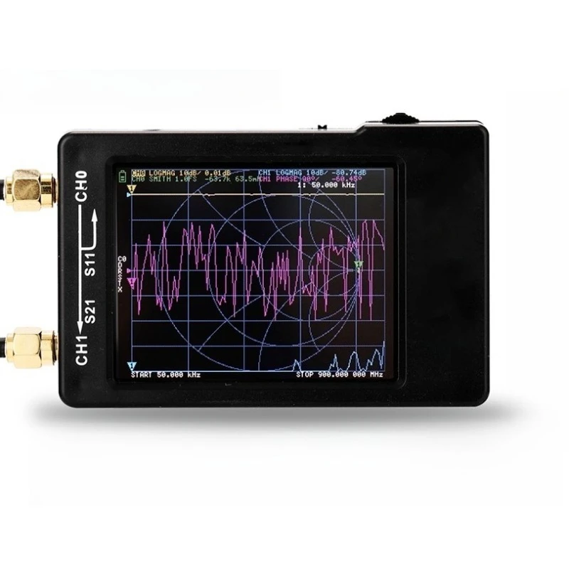 NanoVNA Vector Network Analyzer, HF VHF UHF Antenna Analyzer, Shortwave Antenna Measuring Instrument