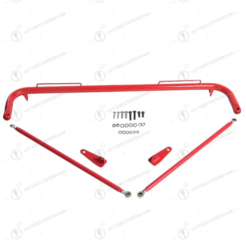 Racing Harness Bar Black Roll Bar Seatbelt Bar for Modified Car Safety Belt Mount