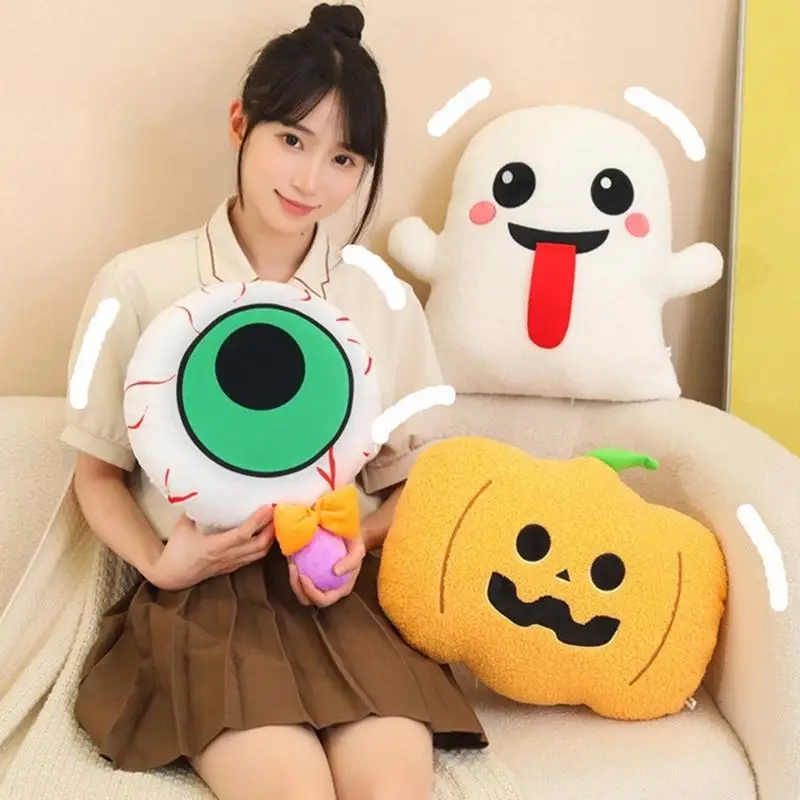 Halloween Stuffed Animal Multipurpose Plush Pumpkin Pillow Halloween Stuffed Plush Creative Stuffed Plush Doll Halloween Decor