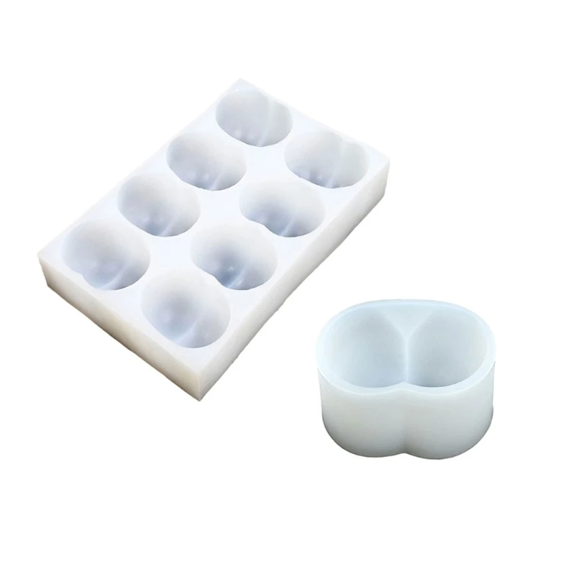 

U2JC Flexible Nonstick Silicone Molds For Baking Crafting Mousse Cake Decoration Molds