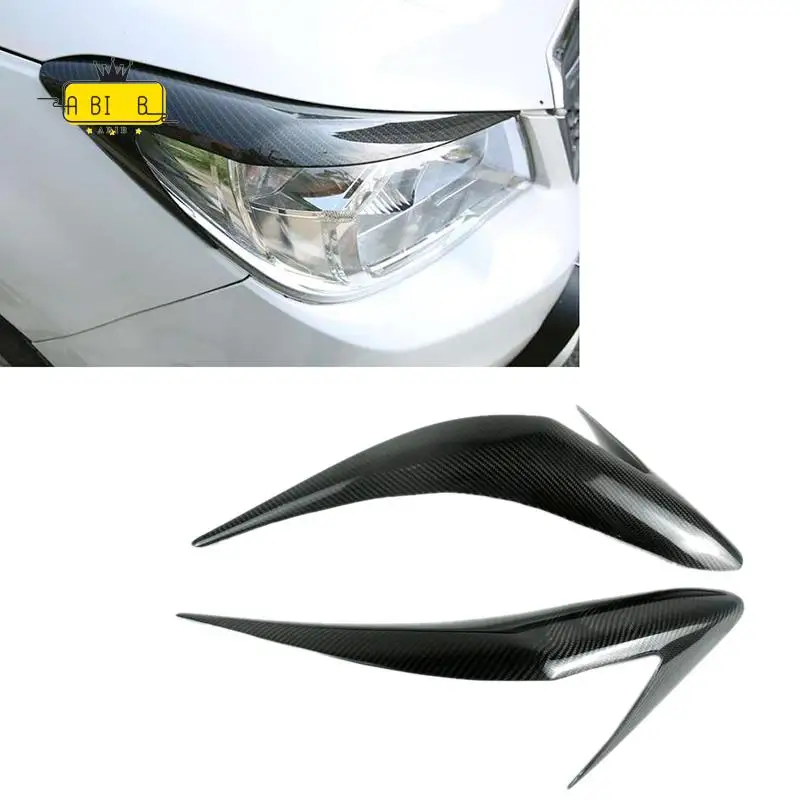 

ABIB-для Subaru Forester 2013-2018 автомобильная наклейка из углеродного волокна, передние фары, накладка на брови, веко, аксессуары