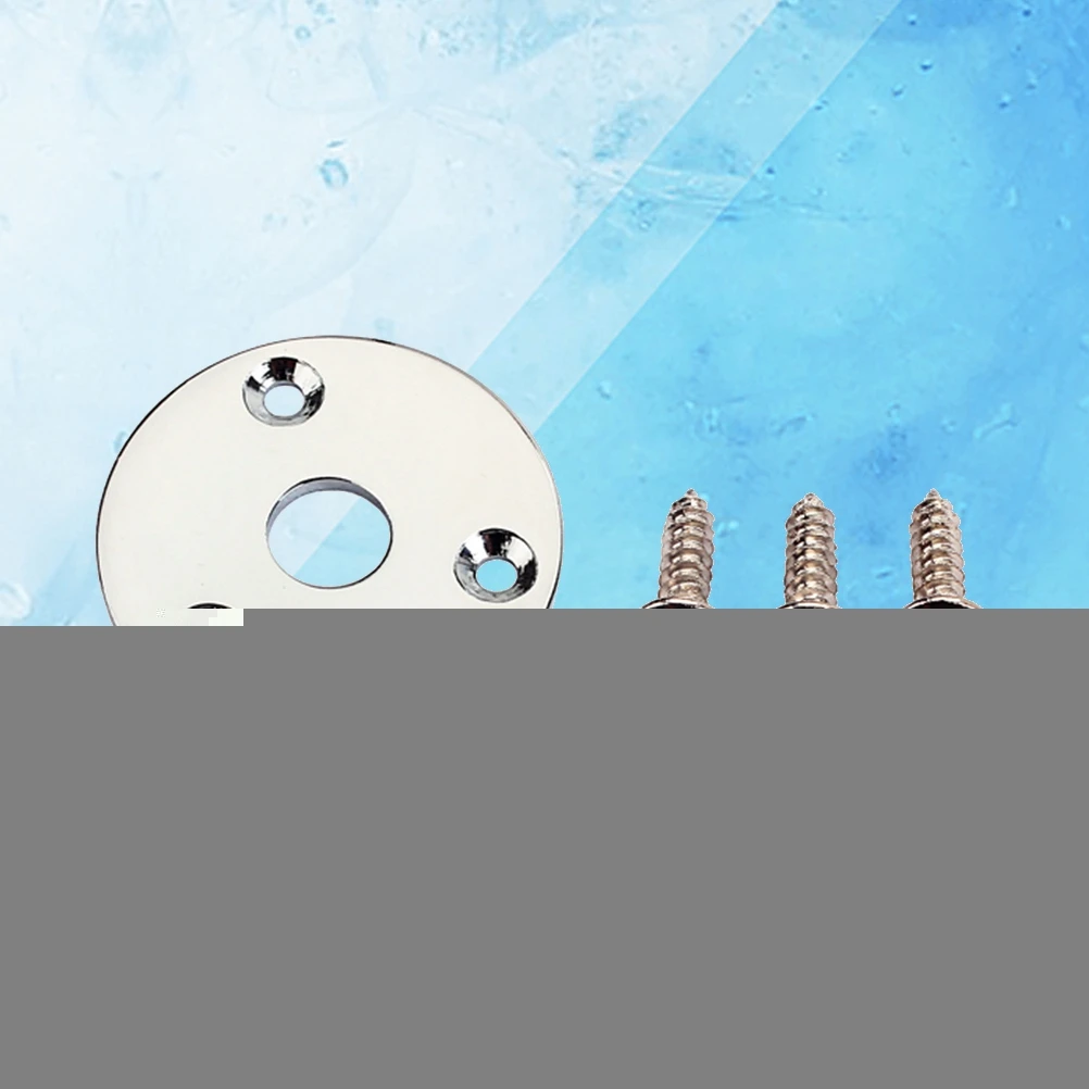

Cat Eye Socket Guitar Pickup Jack Output Plate Round Electric and Bass Replacement