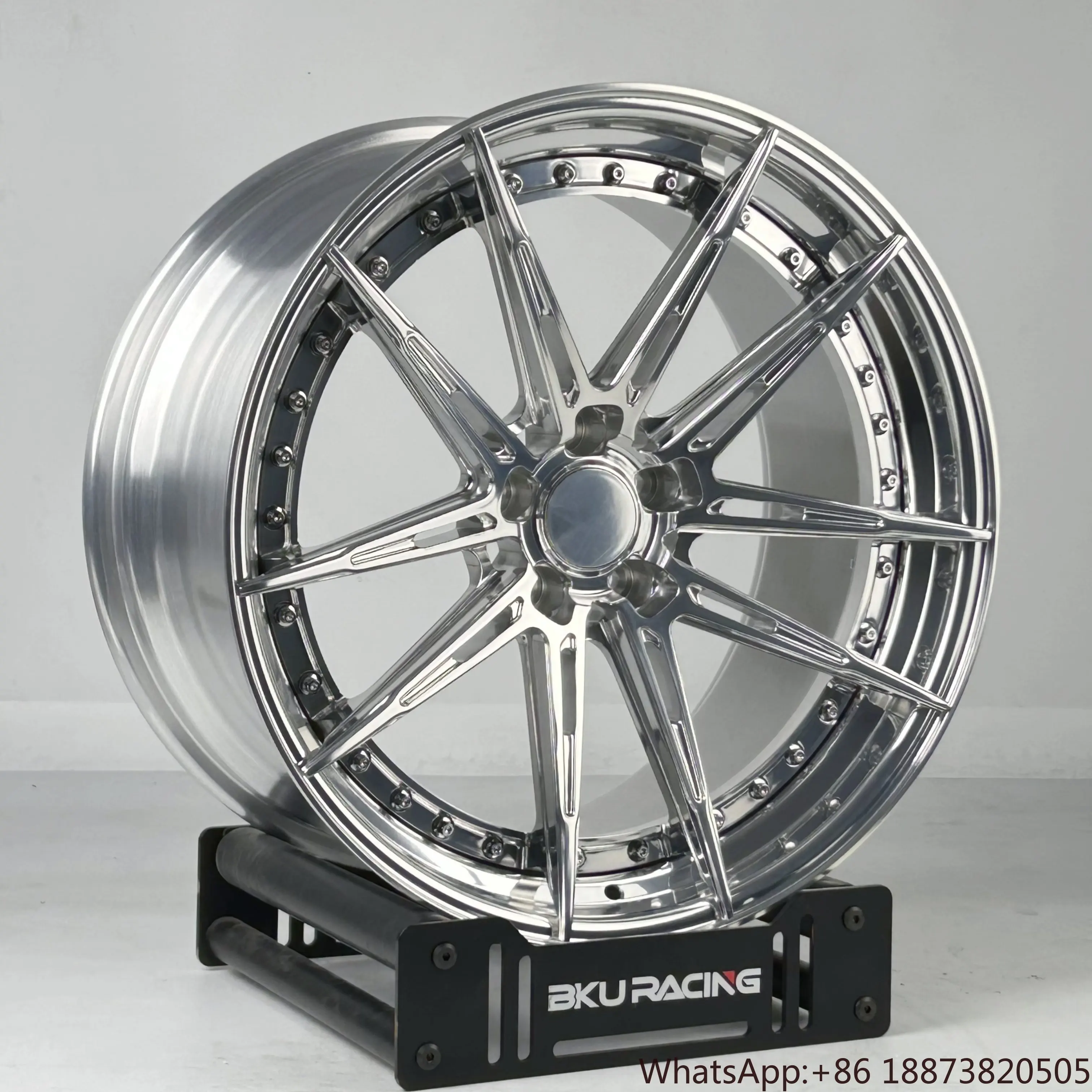 

BKU 2 Piece Forged 5x130 Wheels with Deep Concave Brushed Alloy Rim 20 21 22 Inch Luxury for Porsche 911 4GTS GT3 911 Carrera