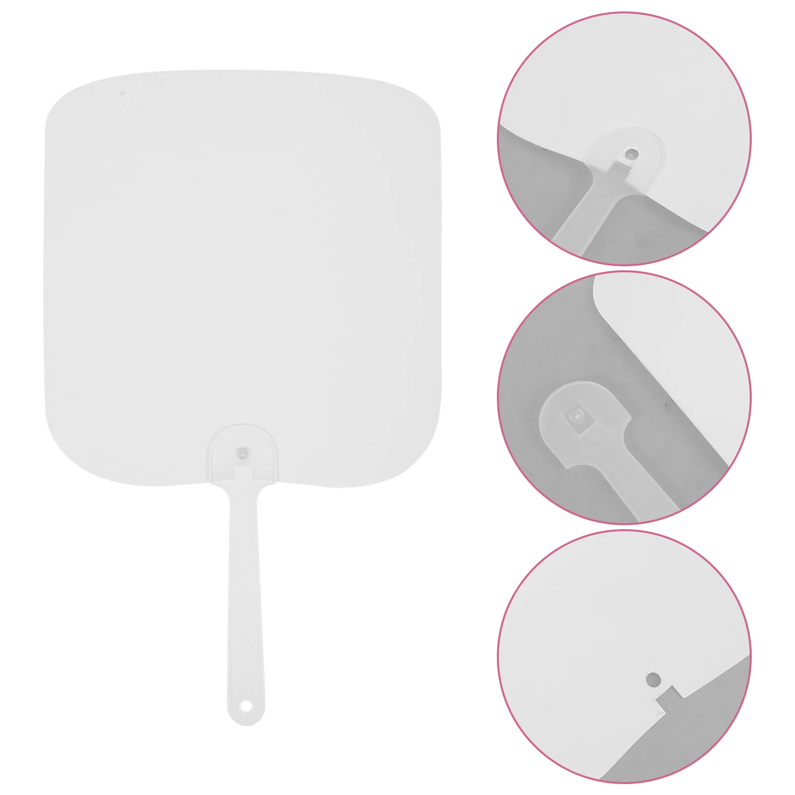 

10pcs Fan Set Sublimation Blank Plastic Handheld Diy Blank Fans Pet Diy Bulk Hand Fans Wedding Decor Home Gifts