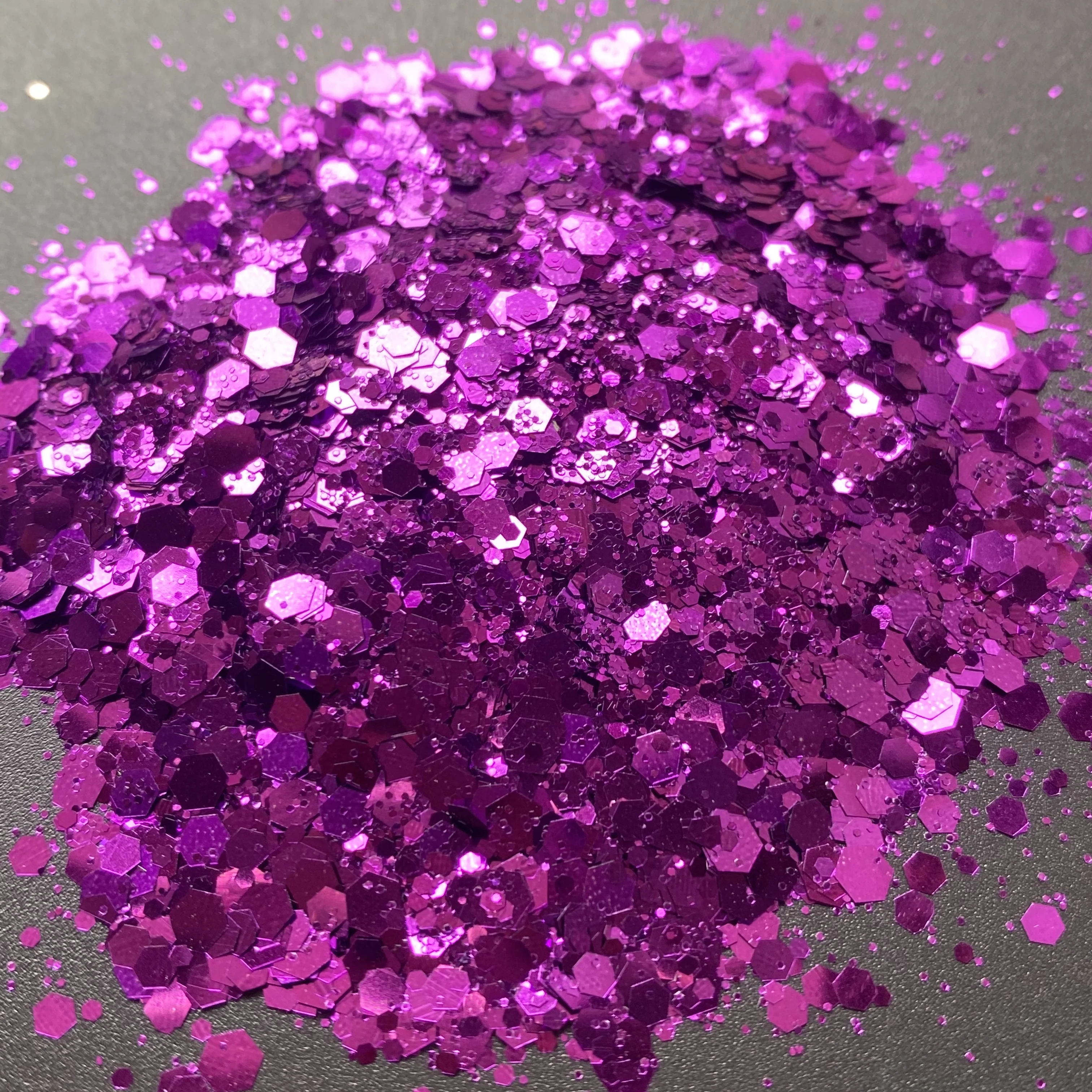 50 G/zak Hoge Kwaliteit Nagel Pailletten Dikke Losse Oog Glitter Bulk Voor Epoxyhars