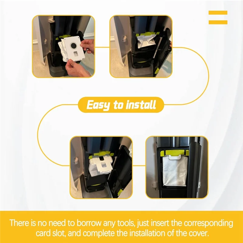 AD23-12 Pz Sacchetto per aspirapolvere per Cordzero All-In-One Cordless Cleaner A939KBGS A938KBGS A937KGMS A949KTMS Sostituisci i sacchetti per la polvere