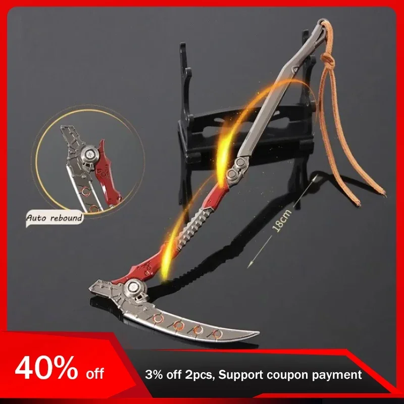 

18cm Apex Legends Heirloom Revenant Dead Man's Curve Game Swords Japanese Royal Katana Keychain Weapon Boy Birthday Gift Kid Toy