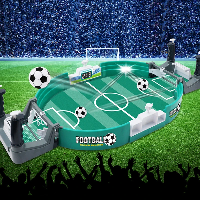 Soccer Table Football Board Game For Family Party Tabletop Play Ball Soccer Toys Kids Boys Sport Outdoor Portable Multigame Gift