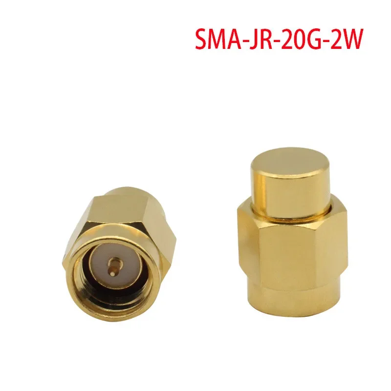 

5pcs SMA Male Load 20GHZ High Frequency Low Standing Wave Pure Copper Plating SMA-JR-2W50 Ohm Inner Pin Test Model