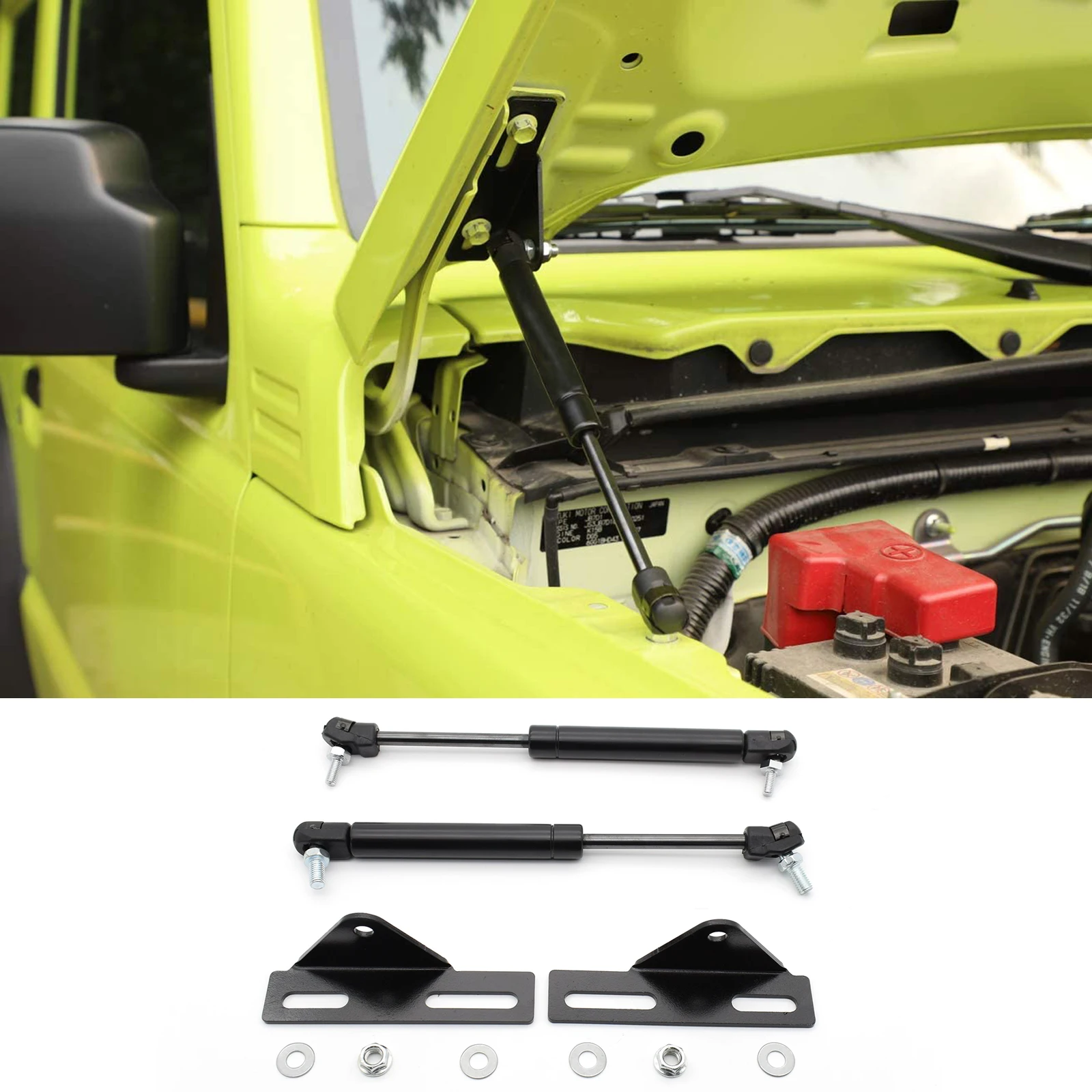 

For Suzuki Jimny Sierra JB64 JB74 2018 2019 2020 2021 Gas Shock Struts Front Hood Lift Support Hydraulic Damper Rod Holding Tool