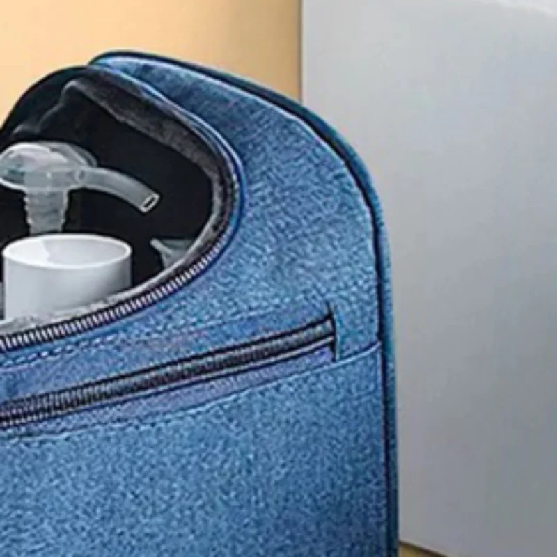 حقيبة مستحضرات تجميل كبيرة للسفر، حقيبة تخزين محمولة للاستخدام الخارجي، حقيبة أدوات الزينة