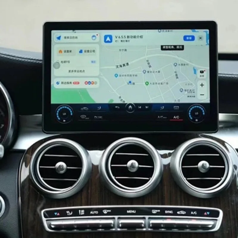 15-19 C-class GLC modified central control 3K display large screen navigation all-in-one machine wireless carplay