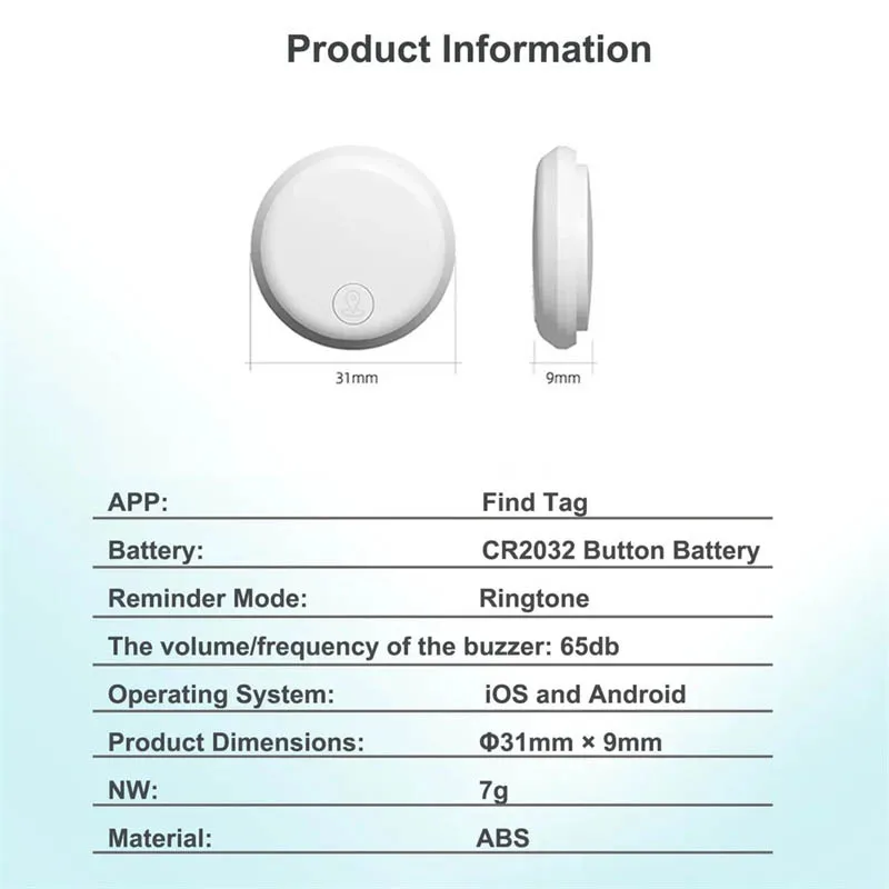 개 애완 동물 스마트 태그 App GPS 트래커 공기 블루투스 Xiaomi Huawei Apple 용 분실 방지 태그 찾기 키 자동차 어린이 안전 스마트 트랙 태그