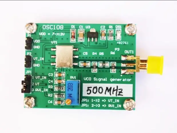 RF микроволновый VCO генератор напряжения 500/1400/1800/2100 МГц