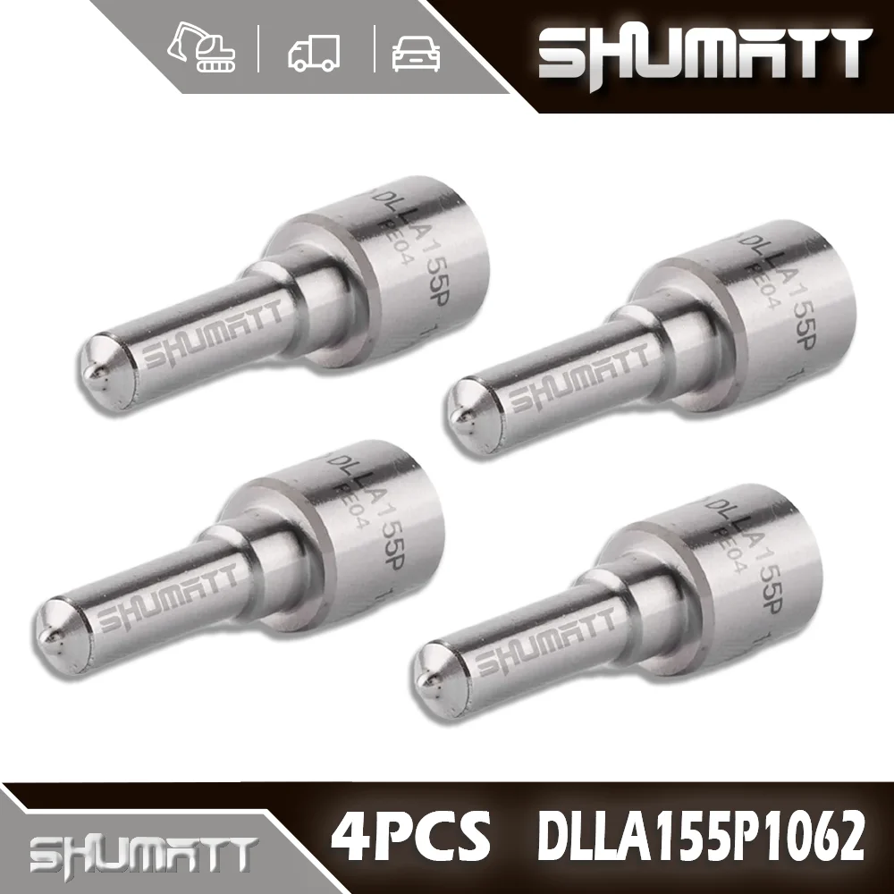 

NEW 4PCS XINGMA DLLA155P1062 Diesel Fuel Injector Nozzle 093400-1062 For Injector 095000-829X/822X/856X 23670-0L050/0L020