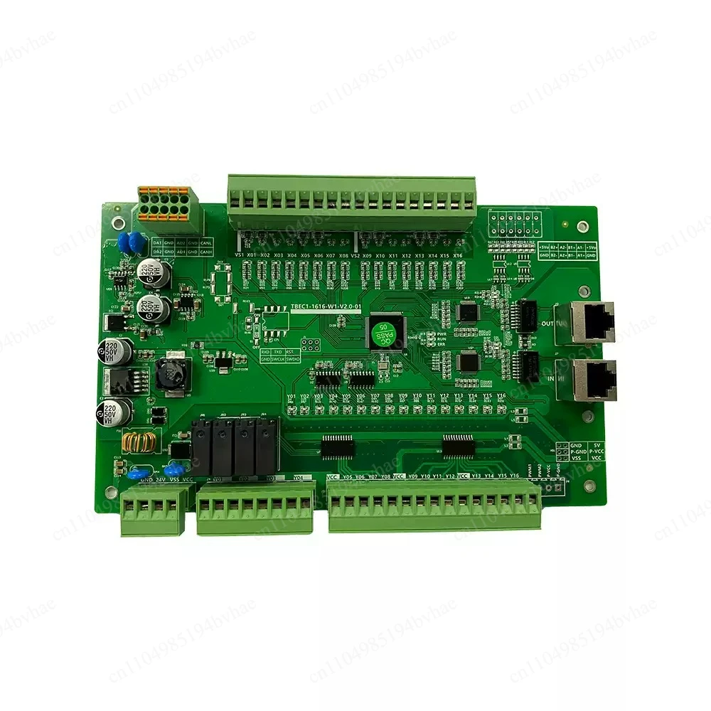 Expansion circuit board IO template cable Wiring CPU board Wiring board with rail slot