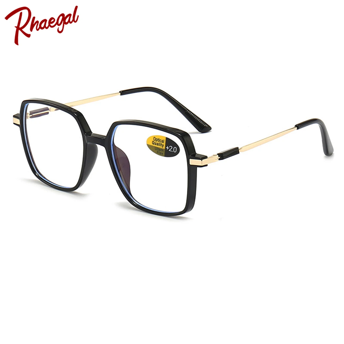 

Rhaegal New Style Geometric Square Women Men Blue Light Reading Glasse for Reducing Eye Strain очки для чтения