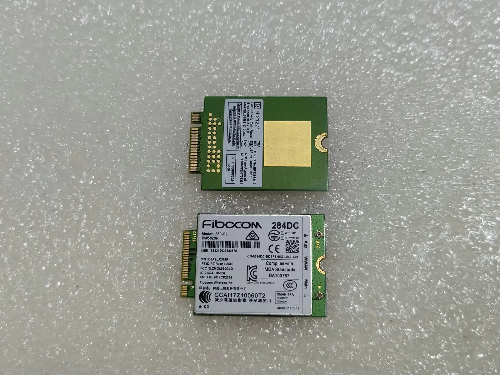 

For DELL 7490 5400 3500 3541 WWAN 4G Module L850-GL DW5820E Full Netcom