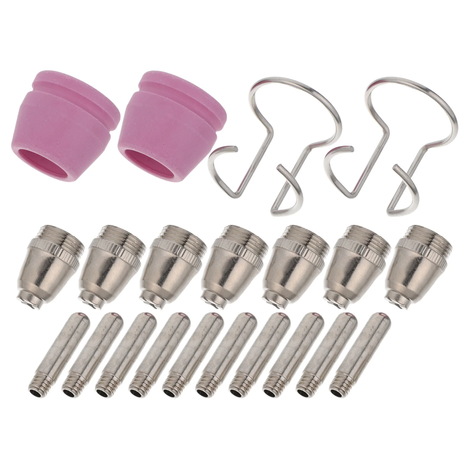 

1 Set Plasma Cutting Torch Accessories Plasma Cutter Nozzle Kit Electrode Tips Consumables for Metalworking Enhanced Cutting