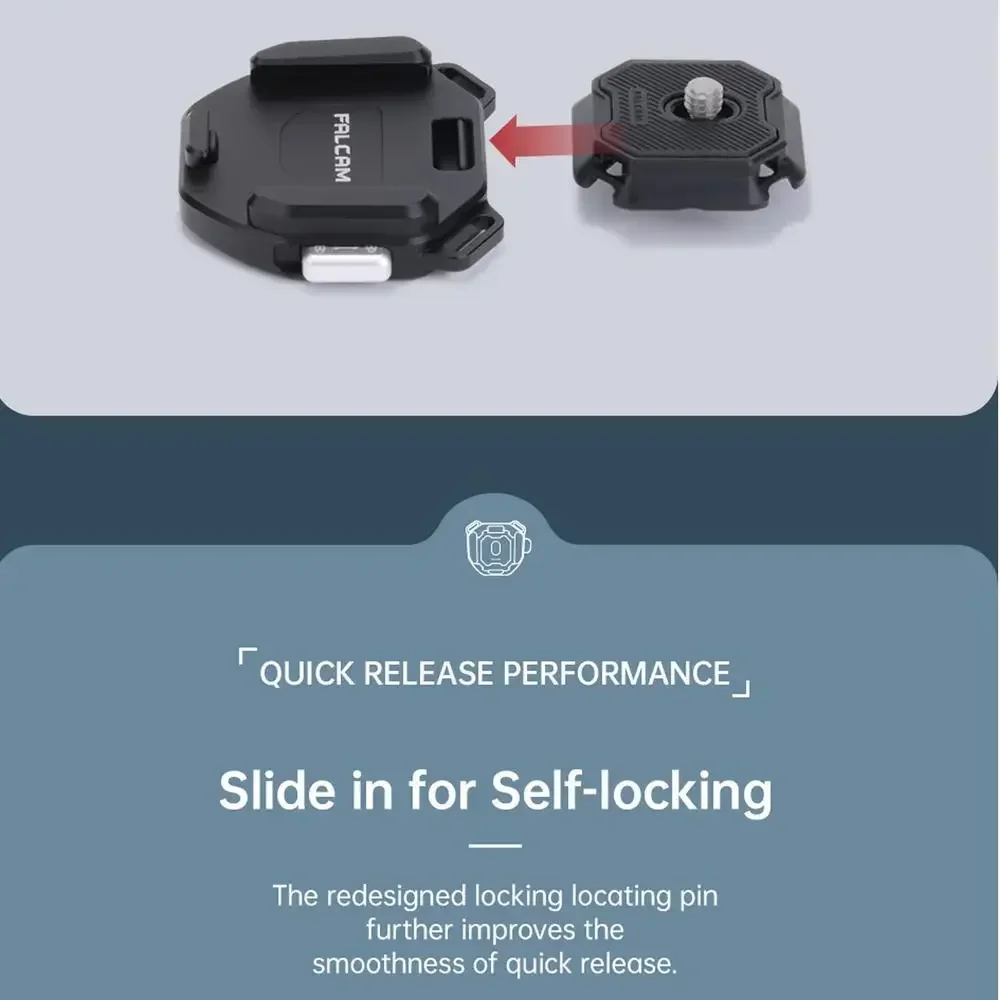 FALCAM F38 V2 3142 Shoulder Strap Base Quick Release Base F38 Shoulder Strap Kit
