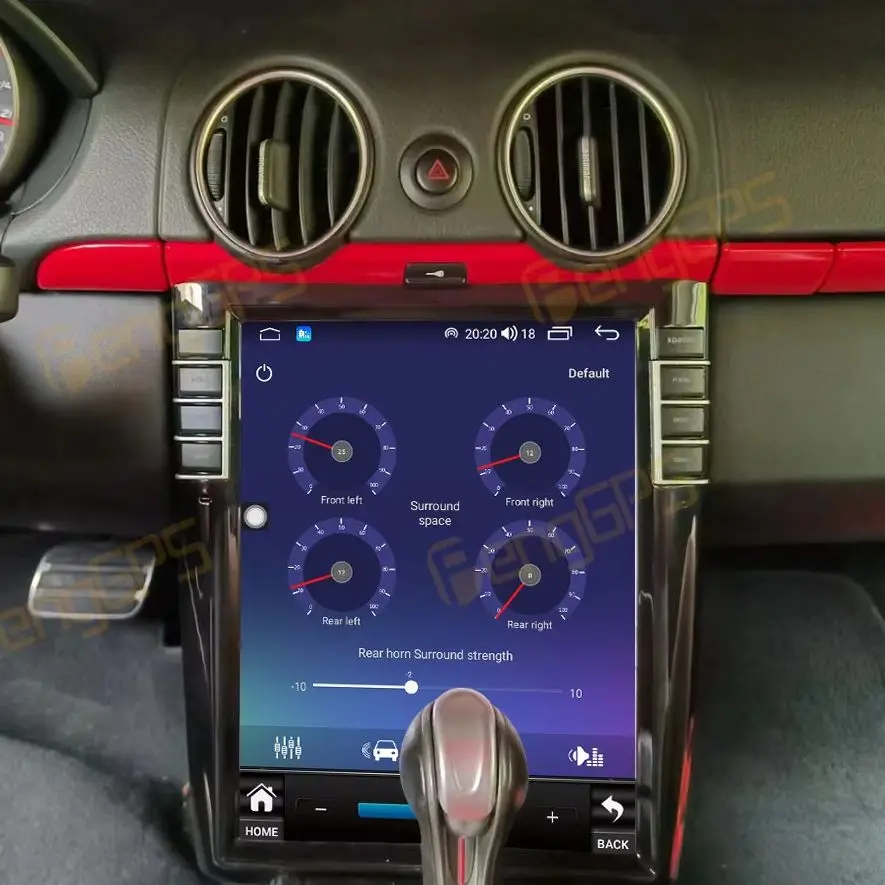 

8 + 256 ГБ беспроводной CarPlay 12,1-дюймовый экран Android 15 для Porsche Cayman 2003-2012, GPS-навигация, авто стерео головное устройство, 5G SIM