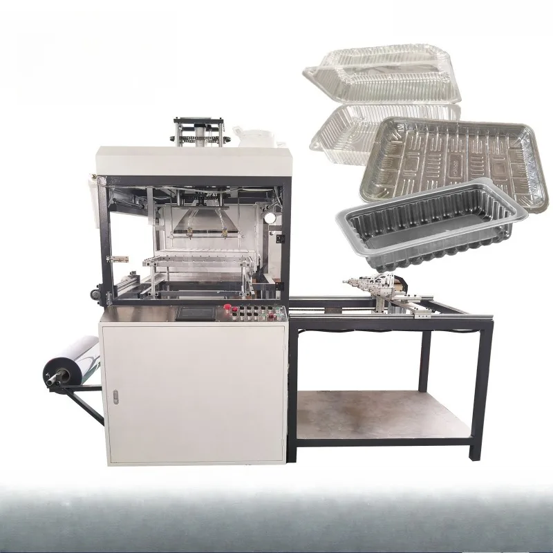 Vegetable box, biscuit box, meat tray, lunch box, blister machine, automatic vacuum blister forming machine