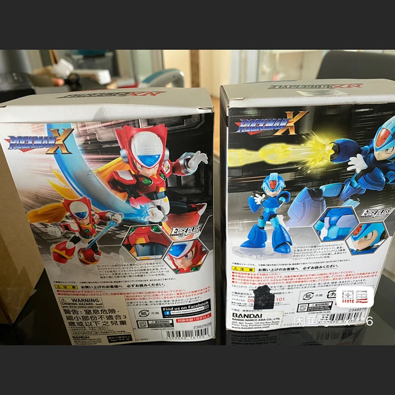 In Stock Original Bandai Game Anime Figure Rockman Rockman X Zero Series Blazing Form Movable Action Figure Toys Borthd