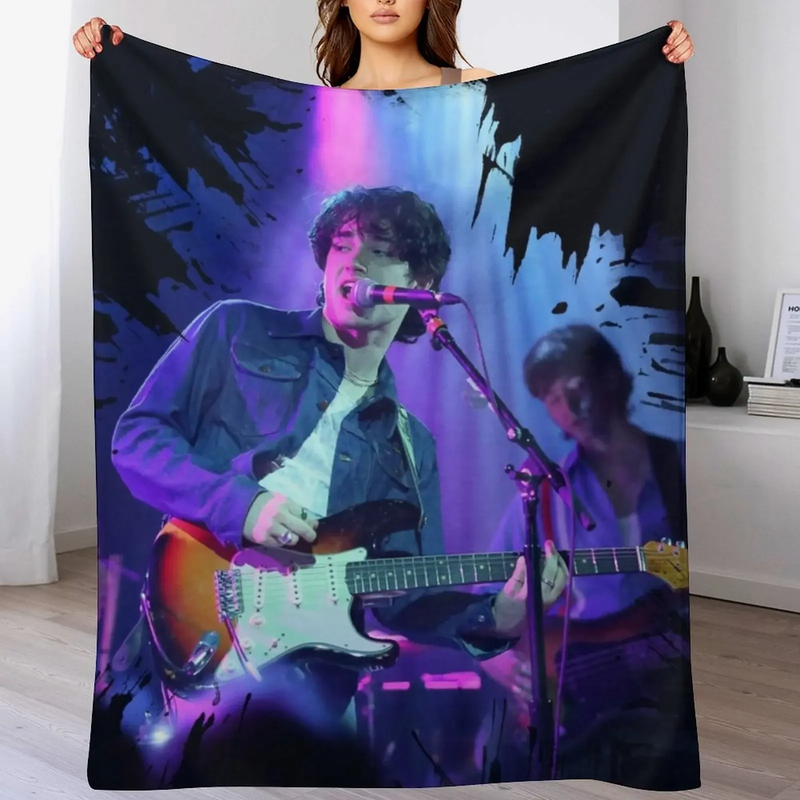 

inhaler band Throw Blanket Summer Cool Breathable Blanket for Sleeping