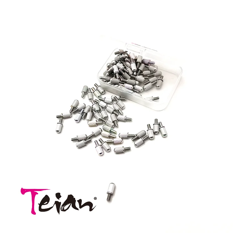 Teian Eurorack compatible screws Ultra-light thumb screw Aluminum M3