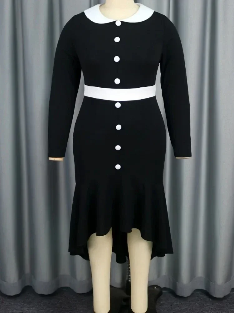 

Африканские платья для женщин, элегантное платье дашики 2023 года, лето-осень, платье миди, женская традиционная африканская одежда Fairy Dreaes 2025