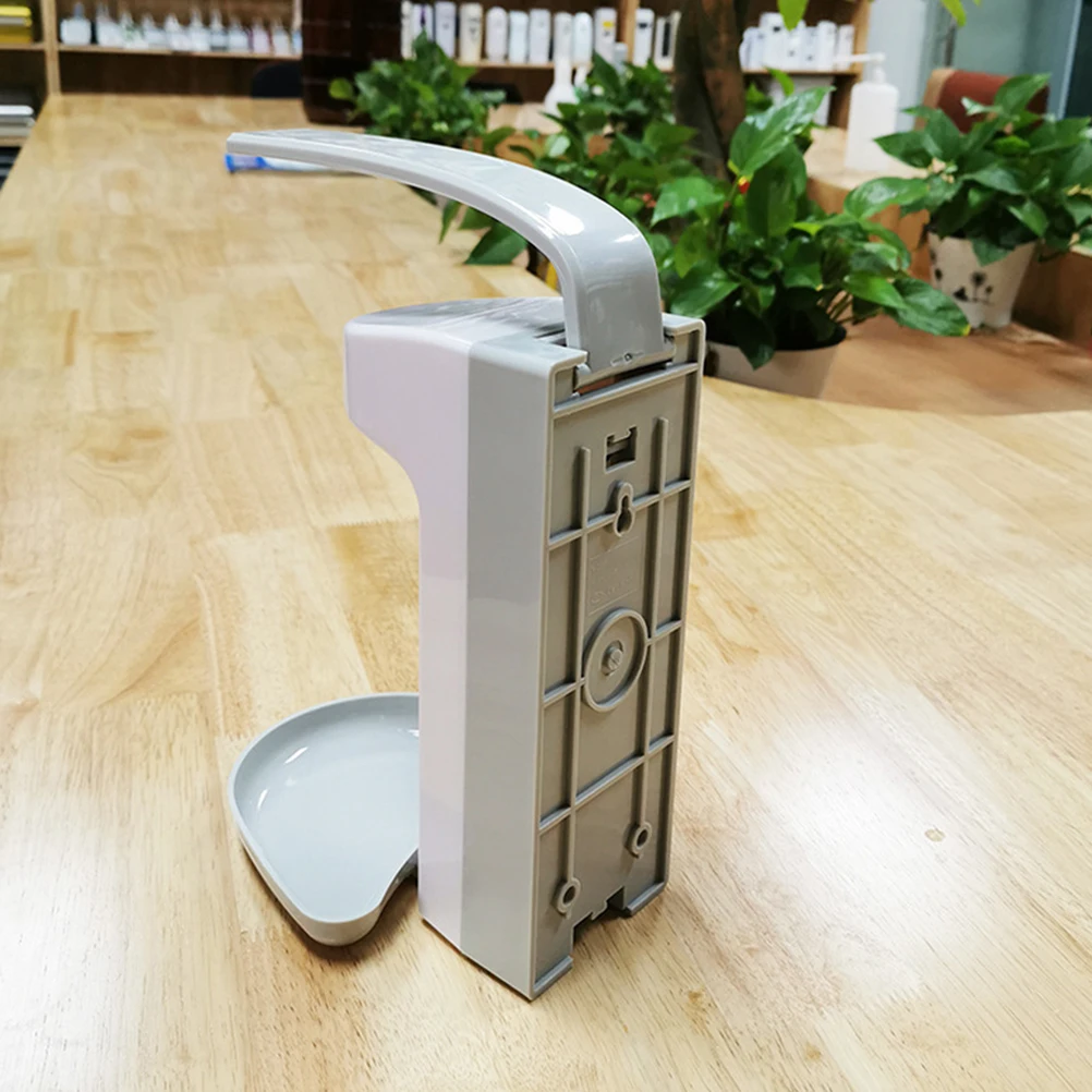 

1PC 500ML Manual Liquid Soap Dispenser Large Capacity Hand Machine Wall Mounted Elbow Pressing Soap Dispenser Modern Hanging Con