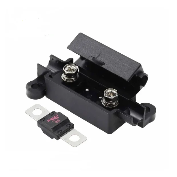 ANS Automotive Truck Fuses Flatbed 32V Fork Bolt Battery Fuse Conversion Bracket 30A-200A Fuse Block