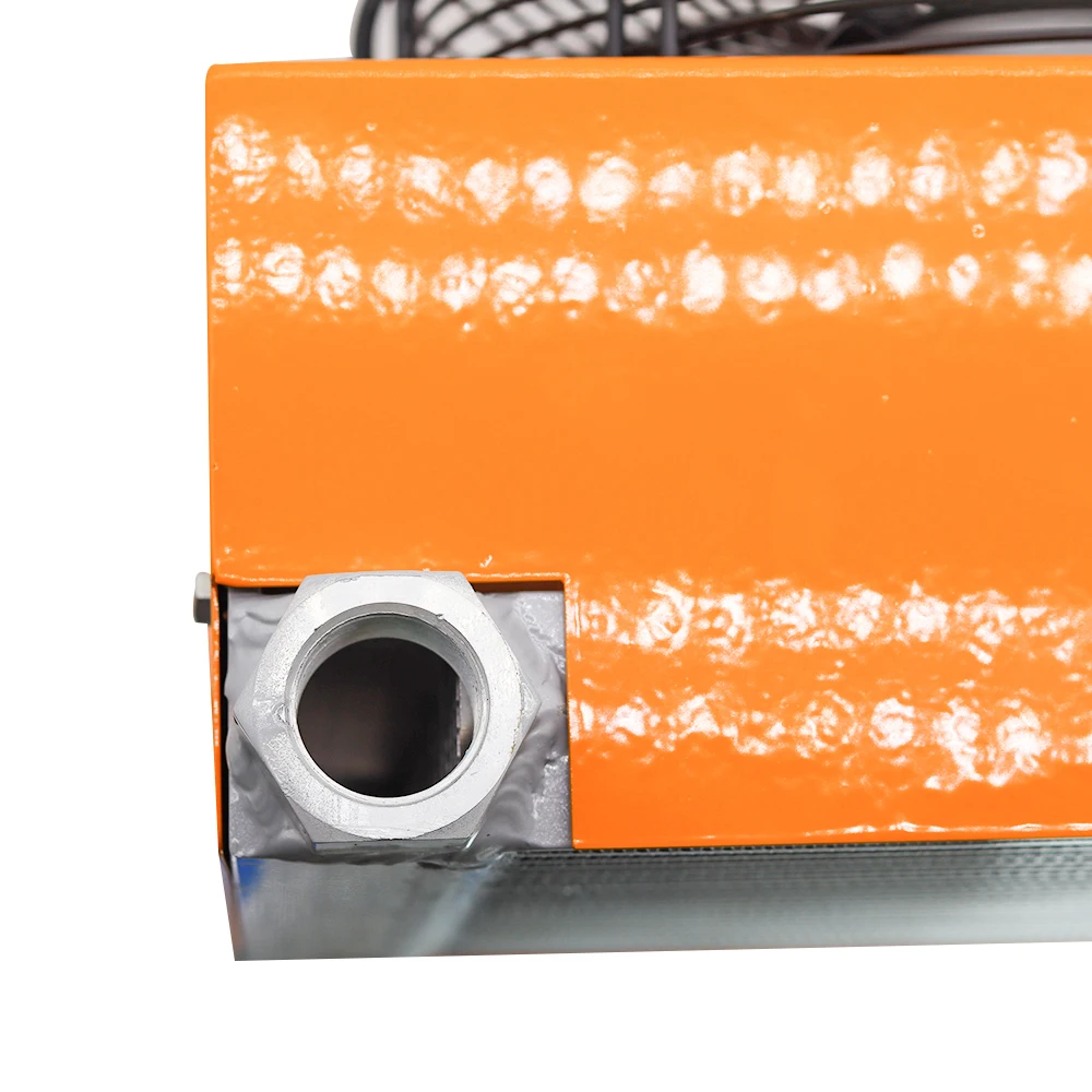 AH1012T-CA 100L/min Flow Radiator Oil Cooling Heat Exchanger Radiator Oil Cooler Plate Pin Heat Exchanger for Hydraulic System