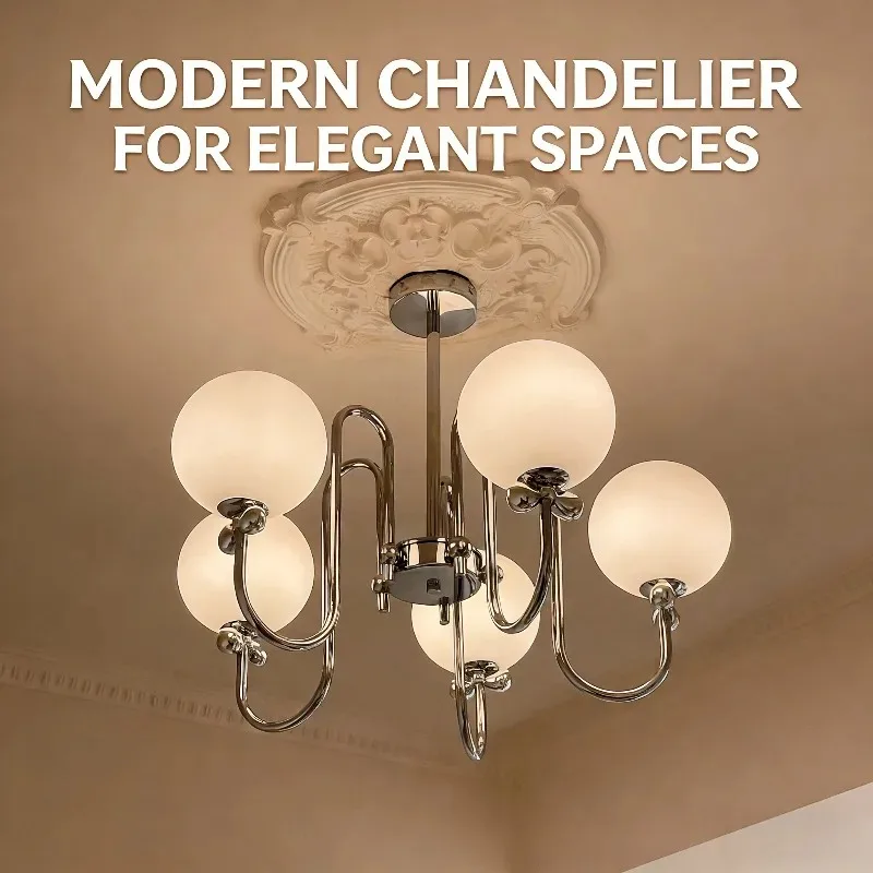 

Light Luxury French Cream Wind Living Room Pendant Lamp Creative Bowknot Glass Chandelier Medieval Restaurant Bedroom Decoration