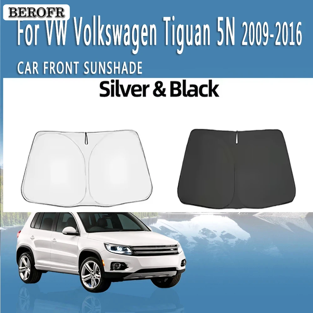 

Car Front Windshield Sunshade Heat Insulation Sun Visor For VW Volkswagen Tiguan 5N 2009~2016 2015 Summer Cooling Accessories