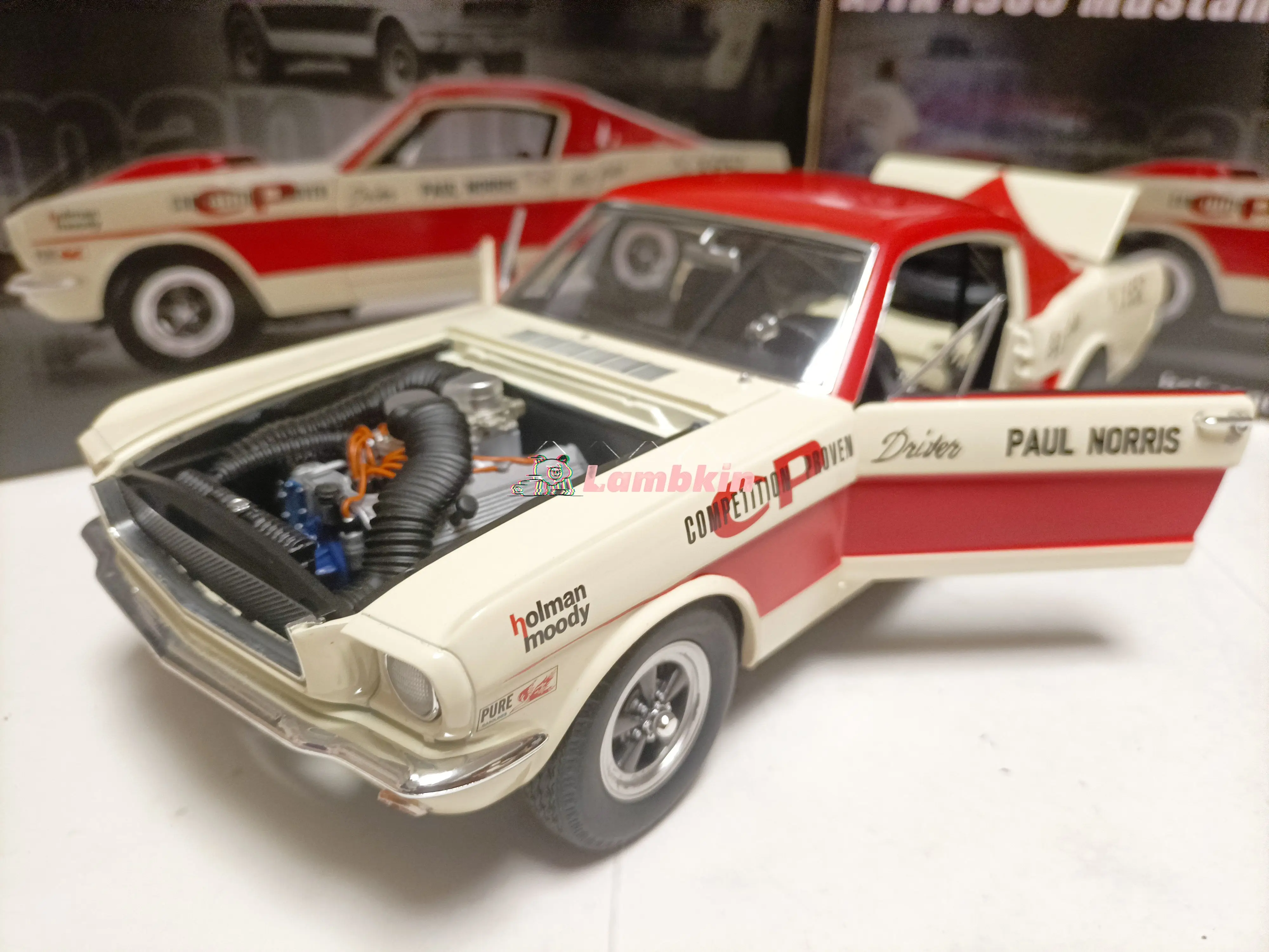 

ACME 1:18 For American Ford Mustang straight acceleration racing car model Ford A/FX 1965 Specials Collectible Miniatures Gifts