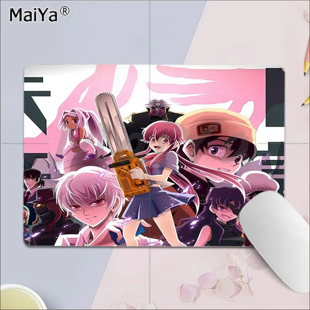 Mirai Nikki Future Diary Mousepad Anti-Slip Gaming Mouse Pad Desk Mat Keyboard Pad Decoration Mause Pad Office Desk Accessories