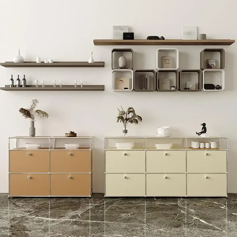 

Module Living Room Storage Cabinet Shelf Sideboard TV Night Stand Cabinet Beside Table Home Furniture Living Room Organizer