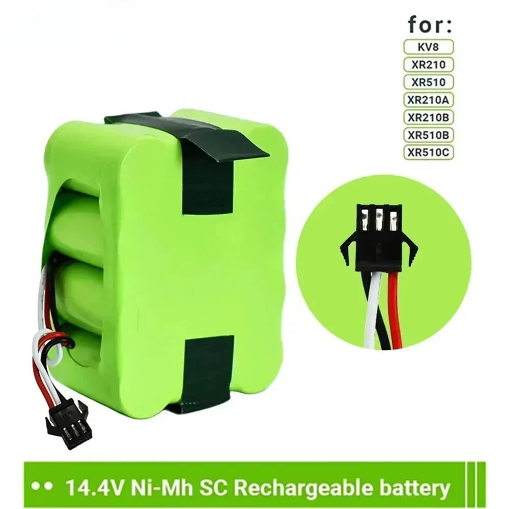 14.4V 3800/4800/5800mAh Ni-MH SC Durable Battery｜Long Power for KV8 XR510B XR510C Robot