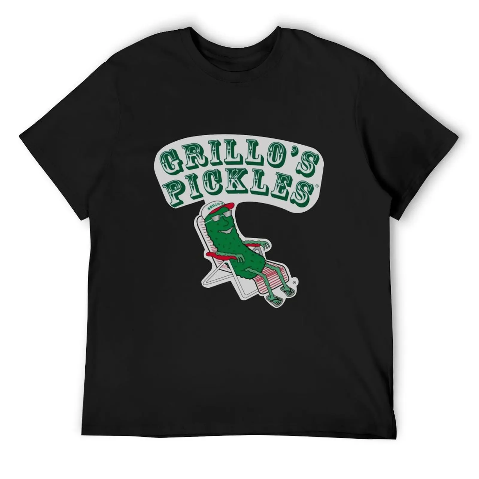 Grillo's Pickles T-Shirt korean fashion essential t shirt Aesthetic clothing mens t shirts