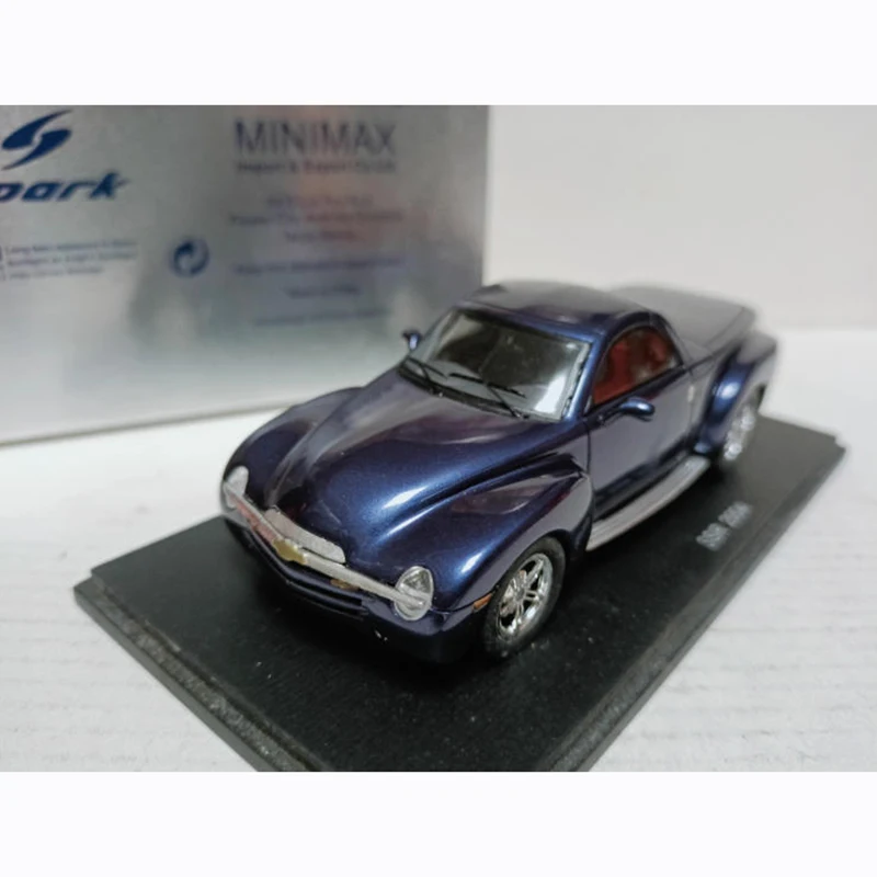 

Spark 1/43 SSR 2004 Resin Metal Blue Modified Pickup Truck Model Classics Adult Souvenir Gift Static Display