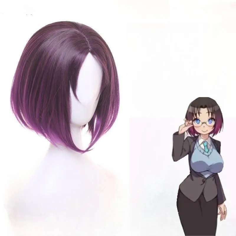 Elma From "Kobayashi's Dragon Maid" Cosplay Wig Original Gradient Simulation Cosplay False Hair