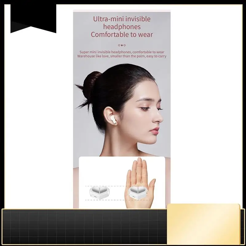 

Беспроводные наушники Bluetooth 5.3, наушники-вкладыши TWS в форме сердца в форме сердца, наушники для пар, наушники для геймеров-N33R