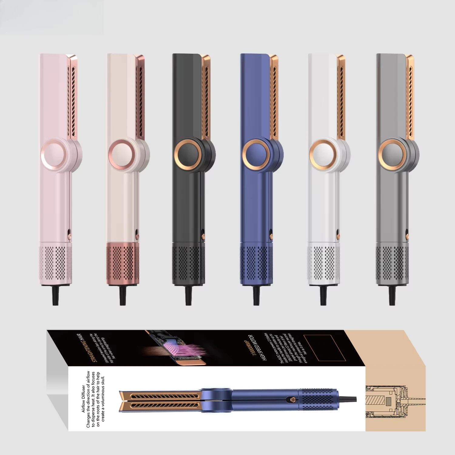 

Trending Products New Arrivals New Luxury Hair Care and Styling Appliances Flat Iron Air Dryer Hair Straightener for Hair