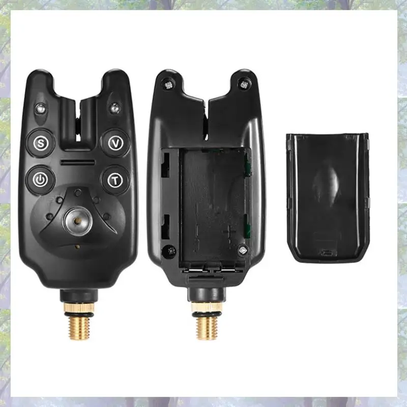 1 ピース鯉釣りバイトアラームボリューム感度制御 LED インジケータ釣り電子アラーム