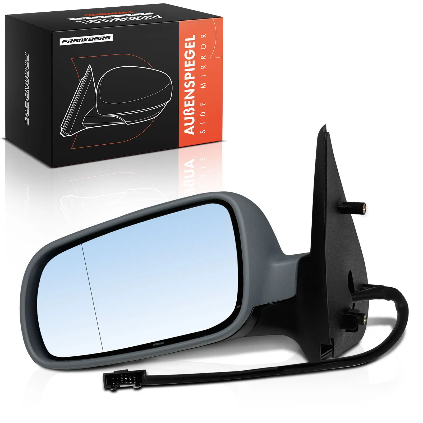 Frankberg 1x Buitenspiegel Links voor Seat Cordoba 6K1 6K2 6K5 Ibiza II 6K1 1999-2002 3B0857537C01C 3B1857521 6K1857507P01C