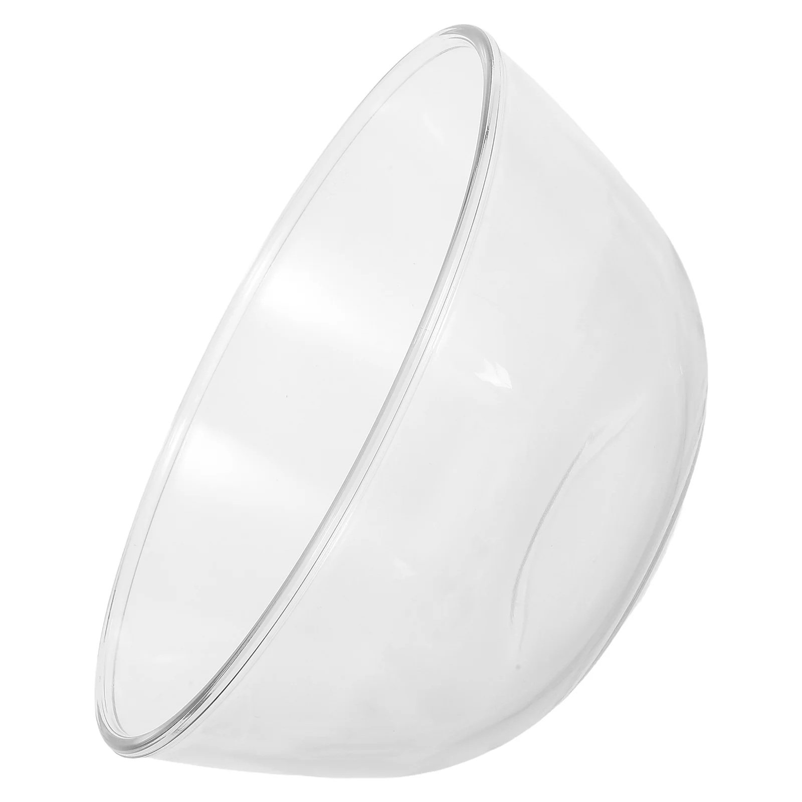 

1Pcs Transparent Glass Bowl Simple Design Fruit Dessert Cereal Storage Elegant Home Kitchen Accessory Glass Bowl