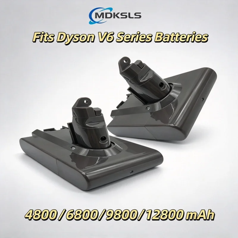MDKSLS NEW21.6V ForDyson Battery Replacement DC62 DC59 DC58 SV03 SV04 SV09 V6 Animal Motorhead V6 Slim V6 Absolute Vacuum Batter